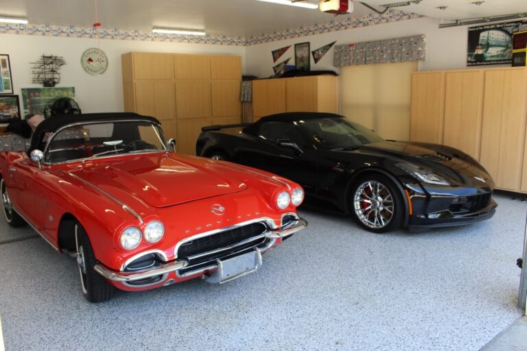 Garage gets a new Epoxy Floor